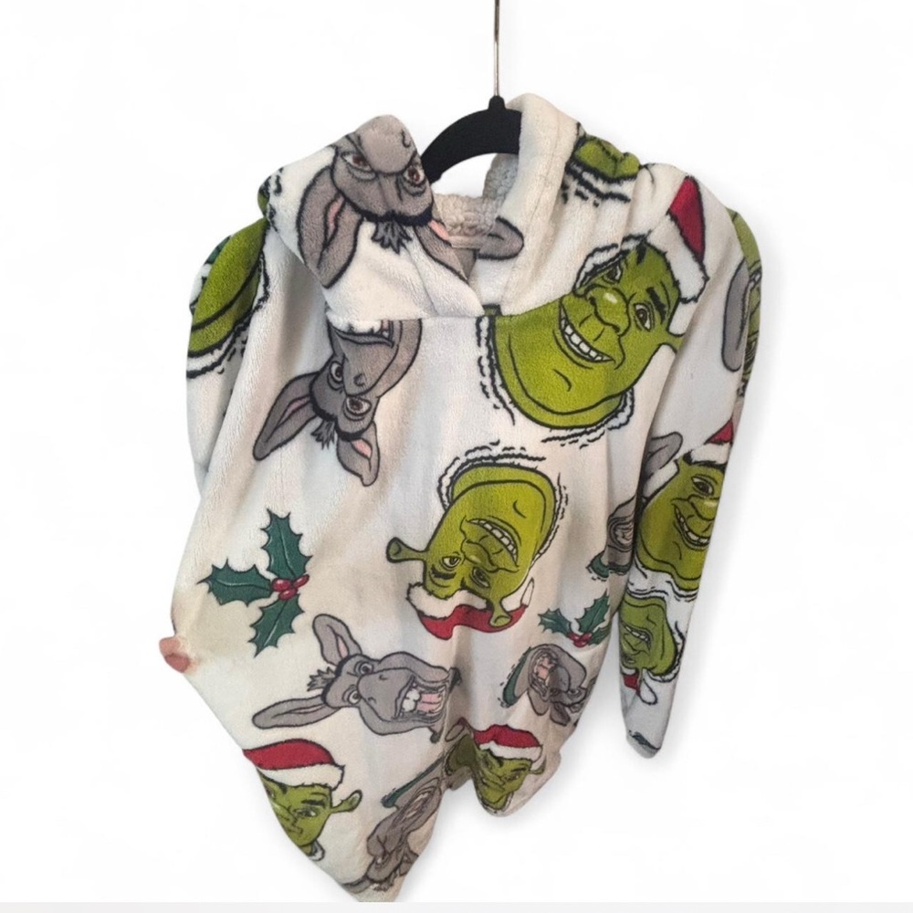 Dreamworks Shrek Cozy wearable Blanket/ Snuggie / y2k vintage